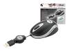 Trust XpertClick Laser Combi Mini Mouse MI-6550Xp - Mouse - laser - 3 button(s) - wired - PS/2, USB
