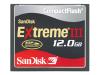SanDisk Extreme III - Flash memory card - 12 GB - CompactFlash Card