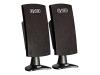 Sweex USB Speaker Set 120 Watt - PC multimedia speakers - USB - black