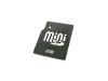 Transcend - Flash memory card ( SD adapter included ) - 2 GB - 45x - miniSD