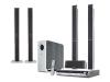 Panasonic SC-RT70EG-S - Home theatre system - 5.1 channel - silver