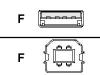 Roline - USB cable - 4 PIN USB Type A (M) - 4 PIN USB Type B (M) - 3 m ( USB / Hi-Speed USB )