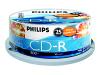 Philips CR8D8NB25 - 25 x CD-R - 800 MB ( 90min ) - spindle - storage media