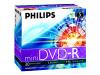 Philips DM1S4J05C - 5 x DVD-R (8cm) - 1.4 GB ( 30min ) 4x - jewel case - storage media