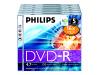 Philips DM4S6J05F - 5 x DVD-R - 4.7 GB ( 120min ) 16x - jewel case - storage media