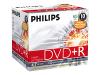 Philips DR4I6J10C - 10 x DVD+R - 4.7 GB ( 120min ) 16x - ink jet printable surface - jewel case - storage media