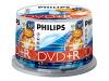 Philips DR4S6B50F - 50 x DVD+R - 4.7 GB ( 120min ) 16x - spindle - storage media