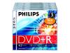 Philips DR4S6J05F - 5 x DVD+R - 4.7 GB ( 120min ) 16x - jewel case - storage media