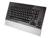 Logitech diNovo Edge - Keyboard - wireless - Bluetooth - touchpad - Bluetooth 2.0 EDR USB adapter - black, silver