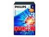 Philips DR4S6T05F - 5 x DVD+R - 4.7 GB ( 120min ) 16x - DVD slim video box - storage media
