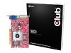 Club 3D Radeon 9600-256 - Graphics adapter - Radeon 9600 - AGP 8x - 256 MB DDR - Digital Visual Interface (DVI) - TV out