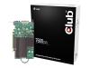 Club 3D GeForce 7600GS - Graphics adapter - GF 7600 GS - PCI Express x16 - 256 MB DDR2 - Digital Visual Interface (DVI) - HDTV out