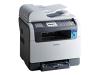 Samsung CLX-3160FN - Multifunction ( fax / copier / printer / scanner ) - colour - laser - copying (up to): 16 ppm (mono) / 4 ppm (colour) - printing (up to): 16 ppm (mono) / 4 ppm (colour) - 150 sheets - 33.6 Kbps - Hi-Speed USB, 10/100 Base-TX