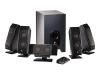 Logitech X 540 - PC multimedia home theatre speaker system - 70 Watt (Total) - black