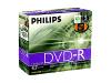 Philips DM4L6J05C - 5 x DVD-R - 4.7 GB ( 120min ) 16x - LightScribe 1.2 - jewel case - storage media