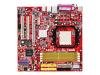 MSI K9NBPM2-FID - Motherboard - micro ATX - Quadro NVS 210S - Socket AM2 - UDMA133, Serial ATA-300 (RAID) - Gigabit Ethernet - FireWire - video - High Definition Audio (8-channel)