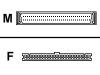 Compaq - SCSI internal cable - 50 PIN IDC (F) - HD-68 (M) - 0.2 m