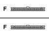 Compaq - SCSI internal cable - 50 PIN IDC (F) - 50 PIN IDC (F) - 0.2 m
