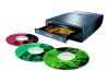 Philips SPD3300CC - Disk drive - DVDRW (R DL) / DVD-RAM - 16x/16x/5x - Hi-Speed USB - external - black - LightScribe