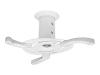 Multibrackets M Universal Projector Ceilingmount II - Mounting kit for projector - white - ceiling mountable
