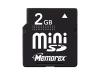 Memorex TravelCard - Flash memory card - 2 GB - miniSD