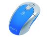 Dicota BlueStar - Mouse - laser - 3 button(s) - wireless - Bluetooth - blue, silver