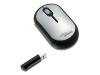 Fujitsu Notebook Mouse WI500 - Mouse - optical - 3 button(s) - wireless - RF - USB wireless receiver - black, silver