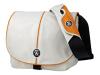 Crumpler Pretty Boy XL - Shoulder bag camera - Ripstop, ChickenTex - orange, white grey