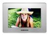 Samsung SPF-07N - Digital photo frame - flash 128 MB - 7