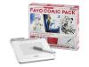 Wacom Graphire4 Favo Comic Pack - Digitizer, stylus - 12.8 x 9.3 cm - wired - USB - white