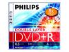Philips DR8S8J05C - 5 x DVD+R DL - 8.5 GB ( 240min ) 8x - jewel case - storage media