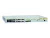Allied Telesis AT 9424Ts - Switch - 24 ports - EN, Fast EN, Gigabit EN - 10Base-T, 100Base-TX, 1000Base-T + 4 x shared SFP / 1 x Expansion Slot (empty) - 1U   - stackable