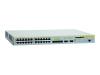 Allied Telesis AT 9424Ts/XP - Switch - 24 ports - EN, Fast EN, Gigabit EN - 10Base-T, 100Base-TX, 1000Base-T + 4 x shared SFP / 2 x XFP / 1 x Expansion Slot (empty) - 1U   - stackable