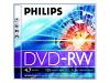 Philips DN4S2J10C - 10 x DVD-RW - 4.7 GB ( 120min ) 1x - 2x - jewel case - storage media