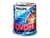 Philips DR4S6B00F - 100 x DVD+R - 4.7 GB ( 120min ) 16x - spindle - storage media