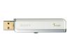 Sony Micro Vault Excellence - USB flash drive - 1 GB - Hi-Speed USB
