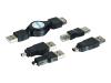 Philips SWR1247 - USB adapter kit - 1 m - retractable, molded