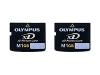 Olympus M-XD1GM - Flash memory card - 1 GB - xD Type M (pack of 2 )