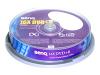 BenQ - 10 x DVD+R - 4.7 GB ( 120min ) 16x - spindle - storage media