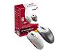 Genius NetScroll Eye Metallic - Mouse - optical - 3 button(s) - wired - PS/2, USB