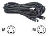 AESP - Video cable - S-Video - 4 PIN mini-DIN (M) - 4 PIN mini-DIN (M) - 10 m