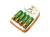 GP PowerBank Smart 2 - Battery charger 4xAA/AAA - included batteries: 4 x AA type NiMH 2700 mAh