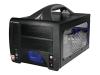 Thermaltake LANBOX VF1000BWS - Desktop - micro ATX - no power supply - black - USB/FireWire/Audio
