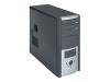 Q-Tec L-series L-MD - Mid tower - ATX - power supply 350 Watt ( ATX12V ) - black