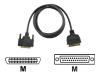 Digiconnect - Printer cable - 36 PIN Centronics (M) - DB-25 (M) - 1.8 m