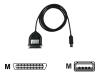Digiconnect - Printer cable - 36 PIN Centronics (M) - 4 PIN USB Type A (M) - 1.8 m
