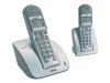 Philips CD1352S - Cordless phone w/ call waiting caller ID & answering system - DECT\GAP + 1 additional handset(s)