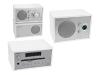 Tivoli RadioWorks - Audio system - radio / CD - white, silver