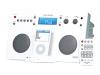 Tivoli Audio iYiYi Stereo System - Clock radio with iPod cradle - high-gloss white