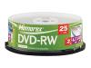 Memorex - 25 x DVD-RW - 4.7 GB ( 120min ) 2x - spindle - storage media